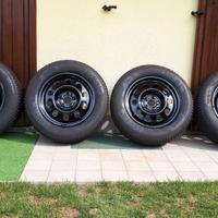 Cerchi+gomme termiche 15" mozzo 5x98 Alfa/Fiat