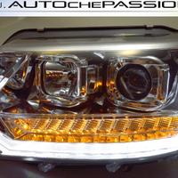 Coppia fanali cromati led per VW T5 2009>2015