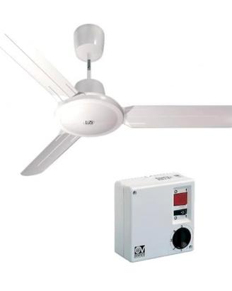 3 Ventilatori da soffitto VORTICE comando a muro