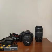 Canon Eos 1100D più obiettivi
