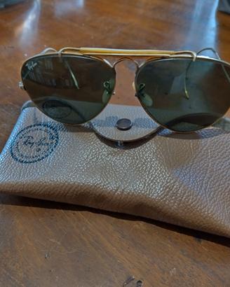 RAY BAN AVIATOR OCCHIALI VINTAGE ANNI 70-80 USATI