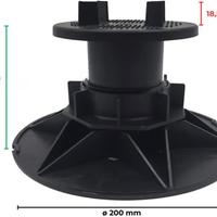 Supporti a martinetto regolabili h 95-130 mm
