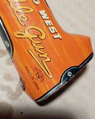 Giocattolo Latta Vintage Wild West Saddle Nomura