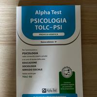 Libro Alpha test prove di verifica psicologia