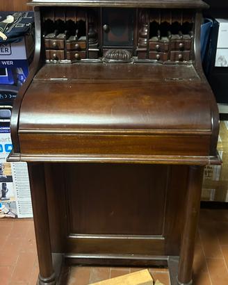 scrittoio Davenport in noce