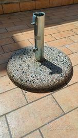 Base ombrellone in graniglia