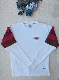Felpa-Dickies-Uomo-S-Girocollo-bianco!