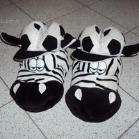 Pantofole Juventus zebra