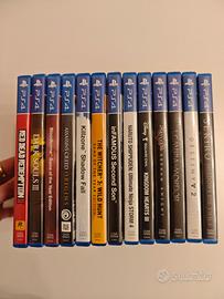 Giochi PS4 vari