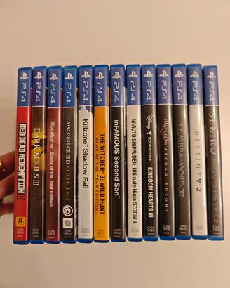Giochi PS4 vari