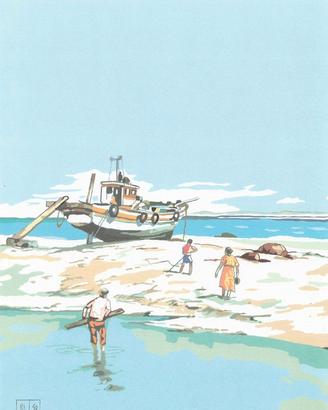 Presso San Teodoro Serigrafia Aldo Rso 21x30