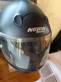 Casco moto con visiera