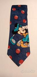 Cravatta da uomo marchio Disney Topolino vintage