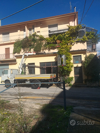 OM 80 gru BONFIGLIOLI e cestello