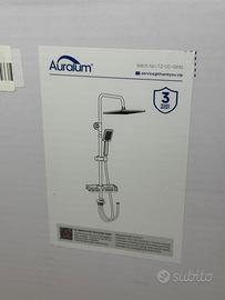 Colonna Doccia con doppio Soffione e Mensola