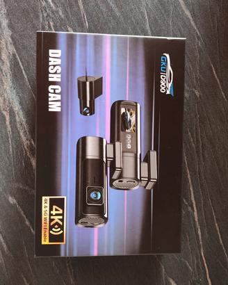 Dash Cam GKU D900 4K + 5G WiFi – NUOVA MAI USATA