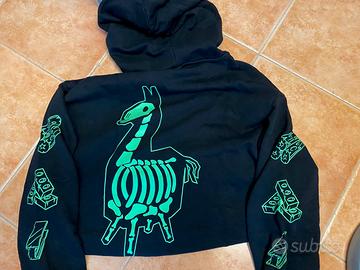 Felpa nera FORTNITE Uomo TG L