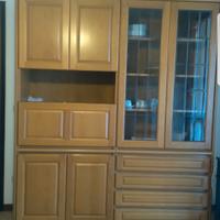 Vetrina in legno  rovere 