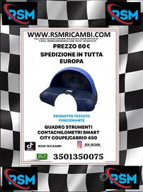 QUADRO STRUMENTI SMART 450