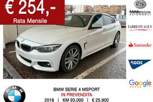 BMW Serie 4 Gran Coupé 418d Msport