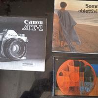 istruzioni + manuale canon macchina fotografica
