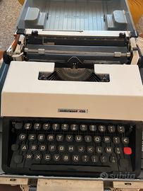 Macchina da scrivere  underwood 450