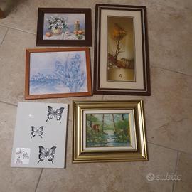 vari quadri da casa