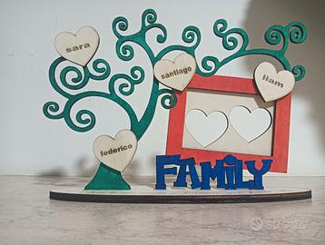 Portafoto personalizzati in legno