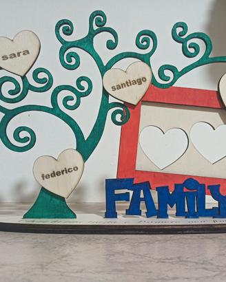 Portafoto personalizzati in legno