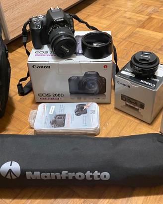 Canon EOS 200D + accessori
