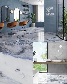 piastrella Cr Arno azzurro 60x120 cm