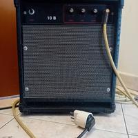 Amplificatore vintage con cavo fender di 4.5 metri