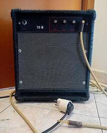 Amplificatore vintage con cavo fender di 4.5 metri