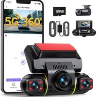 Dash Cam 360° 4CH 5G 128GB