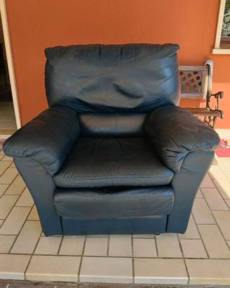 poltrona reclinabile manuale
