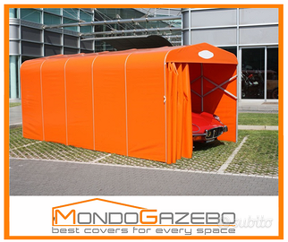 Tunnel estensibile retrattile box gazebo garage