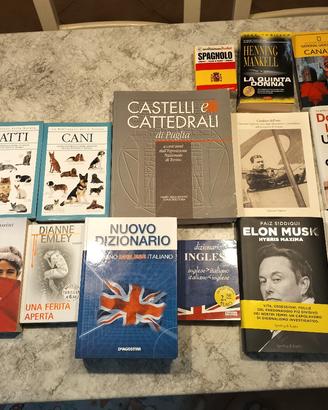15 libri vario genere 