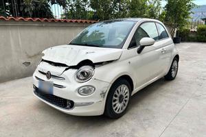 Fiat 500 1.2 Benzina - 2016 Incidentata
