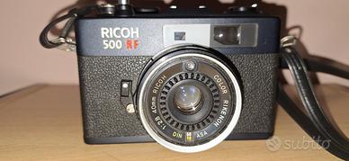 Ricoh 500 RF 35mm + Custodia | Ottica Rikenon 2.8