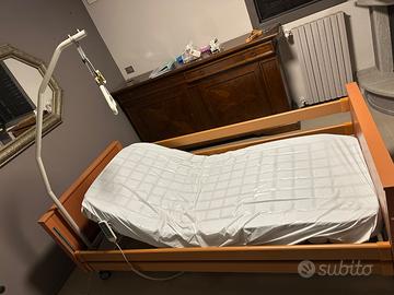 Letto elettrico  anziani/ disabili con materasso