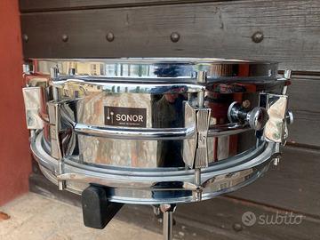 Sonor D-454 14x5” ferromanganese vintage 1975