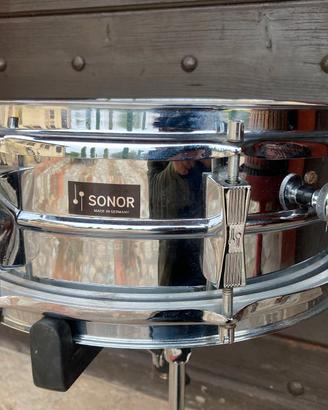 Sonor D-454 14x5” ferromanganese vintage 1975