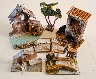 Lotto per presepe vintage 