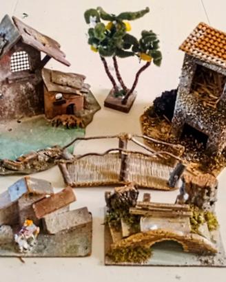 Lotto per presepe vintage 