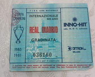 Inter-real madrid 1-0( Bini) coppa dei campioni 19