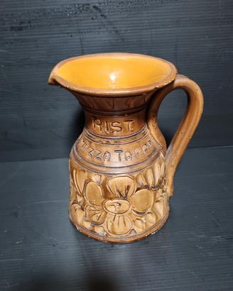 Caraffa pubblicitaria "Mezza Tappa Ostiglia"