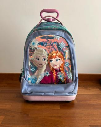Zaino trolley disney Frozen per bambina