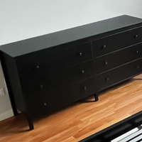 Cassettiera IKEA KOPPANG 6 cassetti nera