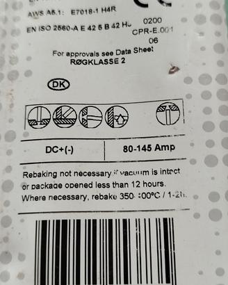 Elettrodi Elga P 48 M