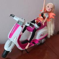Bambola Stella Winx + moto